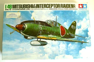 KIT TAMIYA  1/48è   MITSUBISHI INTERCEPTOR REIDEN  NEUF COMPLET    BOITE 29x19cm - Picture 1 of 4