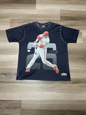 Three60 Gear Philadelphia Phillies Chase Utley #26 All Over Print Shirt Men 2XL - Image 1 of 4