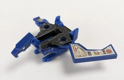 Damaged Takara Microman Transformer Robot Condor Laserbeak Blue Figure  - Image 1 of 4