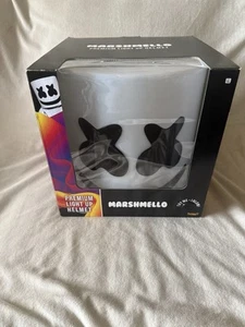 Casco DJ MARSHMELLO Premium Iluminado LED Espíritu Halloween DJ/Cosplay - Imagen 1 de 13