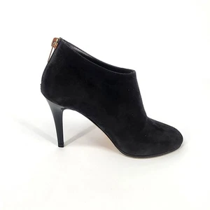 Jimmy Choo Black Suede Ankle Booties Women's Size 34.5 - Picture 1 of 17