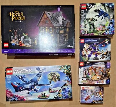 LEGO Ideas: Disney Hocus Pocus, Avatar, Marvel Lot - Image 1 of 4