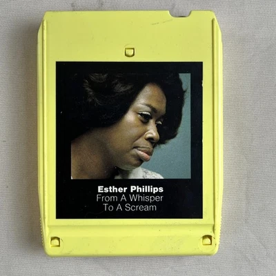 ESTER PHILLIPS From A Whister To A Scream 1971 8-Track Kudu KU8 05 - VG - Image 1 of 4