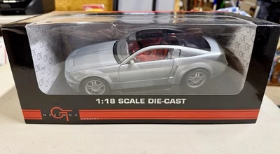 1/18 Ford Mustang GT Concept Car Silver Beanstalk Group 10035 - Image 1 of 4