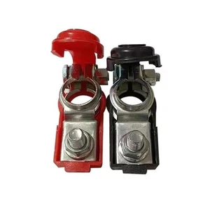 Universal Negative & Positive Battery Cable Terminals - Automotive Terminal C... - Picture 1 of 9