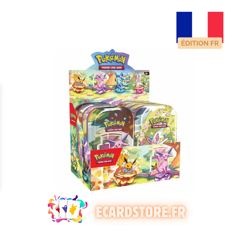 Mini Tins Display - Pokémon - EV8.5 - Prismatische Evolutions - DE Sealed - Bild 1 von 1
