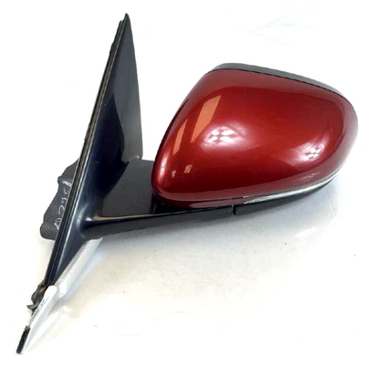 Левостороннее зеркало Jaguar XF 10-11 годов выпуска красное слепое пятно автоматическое затемнение тепловая мощность складной сигнал - Изображение 1 из 4