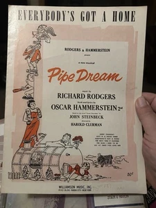 Partituras musicales M Rodgers & Hammerstein PIPE DREAM 'Everybody's Got A Home' - Imagen 1 de 1