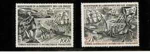 FSAT #C26-C27 (F726) Comp 1972 Discovery of the Islands, MNH, VF, CV$145.00 - Picture 1 of 2