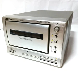 Onkyo Estéreo Cassette Tape Deck K-185 Auto Reverso Probado Funcionando Japón/AI271T - Imagen 1 de 15