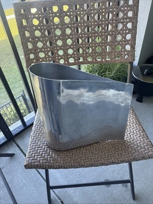 Ваза ручной работы из нержавеющей стали Dupius, украшение. Hecho En Мексика Красивый... - Изображение 1 из 4