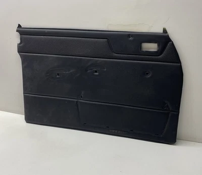 Mercedes W114 W115 Tür Verkleidung Pappe Schwarz 2. Serie Vorne Links Fahrer - Bild 1 von 4