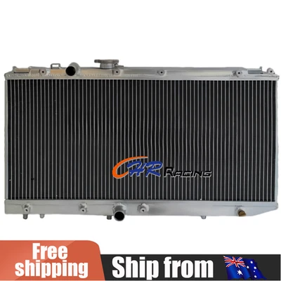 Aluminum Radiator For Toyota Paseo Tercel L40 L50 5E-FE AT 1990-1999 #1319 - Image 1 of 4