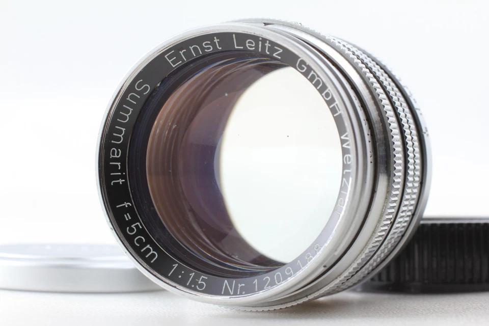 CLA'd [ MINT ] Leica Leitz Summarit 50mm 5cm f/1.5 L Mount Lens From JAPAN - Image 1 of 4