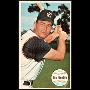 Jim Gentile 1964 Topps Giants #15 Kansas City Athletics Vintage - Oversized Card - Bild 1 von 2