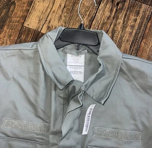 Military Utility Overall Erwachsene 2xl grau Reißverschluss Fluganzug Arbeitskleidung Mechaniker neu - Bild 1 von 11