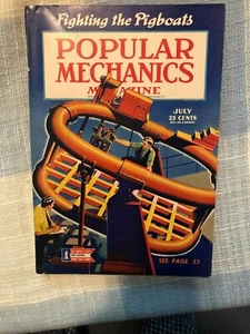 RARE! Popular Mechanics - WWII - July 1943 - Picture 1 of 12
