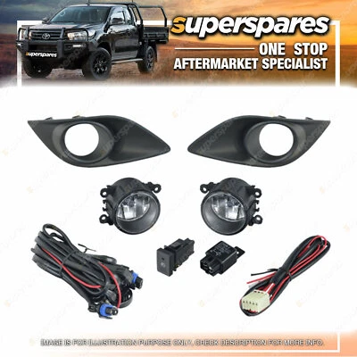 Superspares Fog Light Kit for Suzuki Swift FZ 10 / 2010 - 03 / 2017 - image 1 of 4