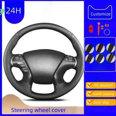 Braid Car Steering Wheel Cover For Infiniti M M30 M35 M37 M56 M30d Accessories - Image 1 of 4