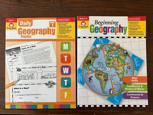 Anfangsgeographie (Klasse K-2) & tägliche Geographiepraxis (Klasse 1) von Evan Moor - Bild 1 von 5