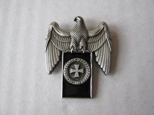 WH Reichsadler Eisernes Kreuz Lorbeerkranz Pin Anstecker Wehrmacht WW2 WK2 WWII - Picture 1 of 1