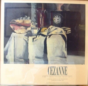 PAUL CEZANNE The Early Years 1989 National Gallery of Art Poster - Picture 1 of 5