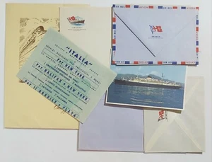 36398 123/crt Set postale carta da lettere Compagnia Navigazione Italia - Bild 1 von 2