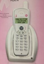 GE General Electric 5.8GHz Breast Cancer Awareness Phone 3-Line LCD Caller ID