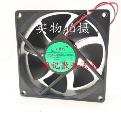 ADDA AD09224UX257100 DC24V 0.25A 9025 inverter fan - Image 1 of 4