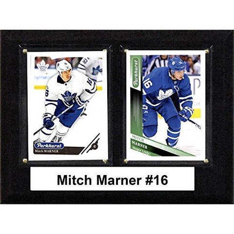 NHL 6"x8" Mitch Marner Toronto Maple Leafs Two Card Plaque Cover