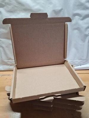 10 Stück Großbrief 157 x 115 x 15 Großbriefkartons Postkarton BRAUN ca A6 - Bild 1 von 2