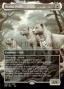 Ocelot Pride Borderless Style Card For EDH and Playtest - Picture 1 of 3