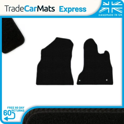 Tailored Carpet Van Floor Mats for Peugeot Partner 2 Piece 2008-2018 - Image 1 of 3