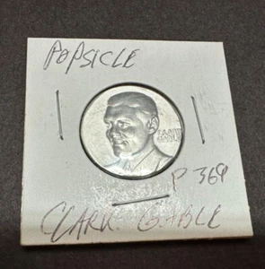 Ficha de novedad de estrella de cine coleccionable de paleta Clark Gable estrella MGM - Imagen 1 de 2