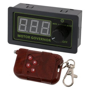 DC 7-30V 7A Brush Motor Speed Controller Digital Display Wireless Remote Control - Picture 1 of 5
