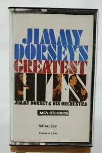 JIMMY DORSEY'S Greatest Hits Cassette MCA Records #MCAC-252/c.1971 - Picture 1 of 10