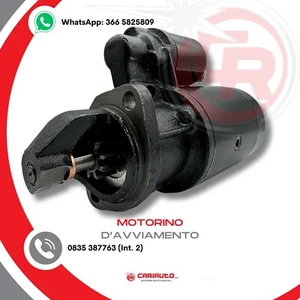 Motorino Avviamento Lombardini LDA100 Goldoni Pasquali Ruggerini MTL12-10 Rot SX - Bild 1 von 4