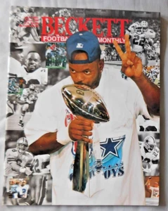 Emmitt Smith Dallas Cowboys  - April 1994 Beckett Football Monthly #49 Ex - Picture 1 of 1
