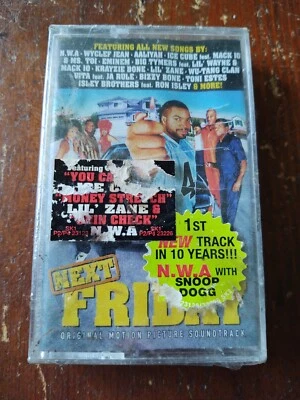 Next Friday Soundtrack Cassette Tape NEW/SEALED Ice Cube NWA Aaliyah Eminem Rare - Image 1 of 3