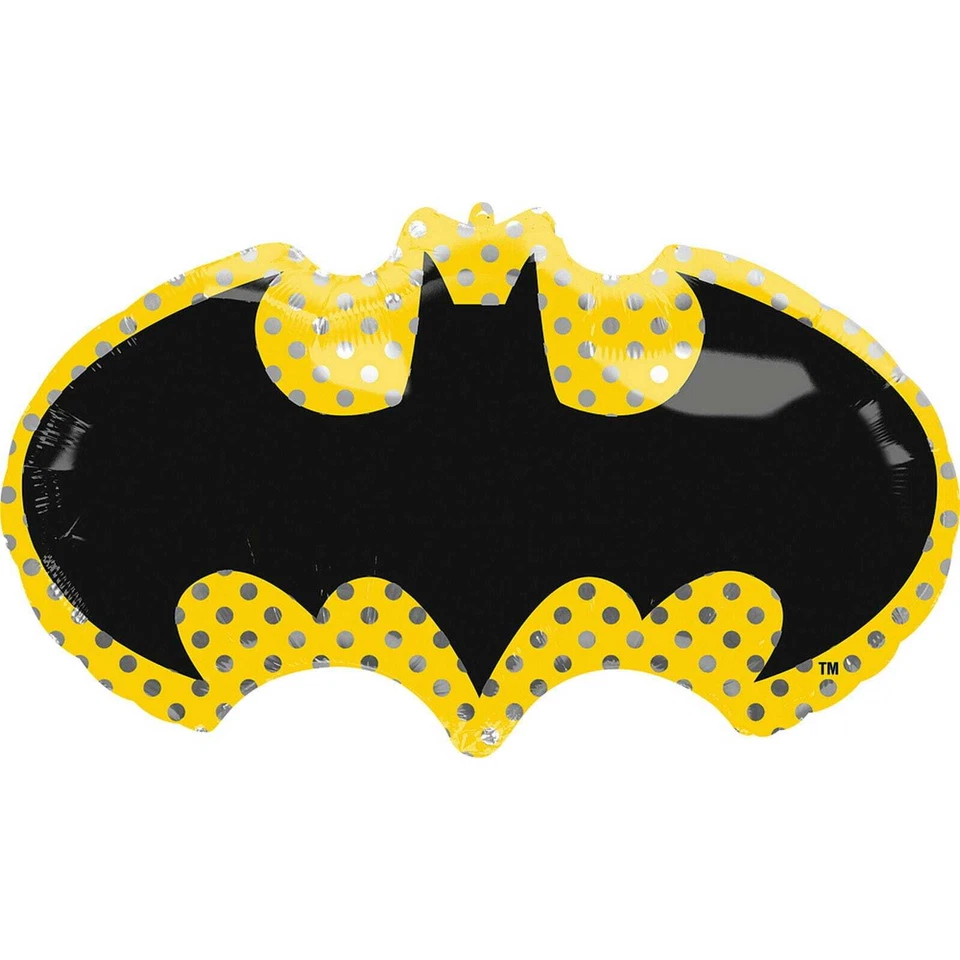 Batman Heroes Unite Birthday Party Supplies Round Supershape Helium Balloon - image 1 of 1