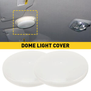 2X Dome Light Lens Cover Direct Fit For 1998-2011 Ford Crown Victoria 77-570