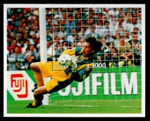 Ghana 1997 - Soccer world Cup - Souvenir Stamp Sheet - Scott #1974 - MNH - Picture 1 of 1