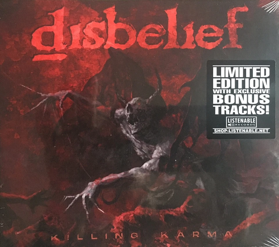 Disbelief „Killing Karma“ Slipcase CD [Depression Sludge Death Metal, 2024] - Bild 1 von 1