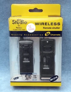 RPS WIRELESS REMOTE SHUTTER RELEASE MC-C1R FOR PENTAX & CANON 2.5MM MINI JACK - Picture 1 of 2