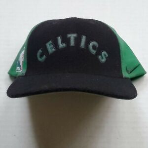 Boston Celtics Team Nike Black Hat/Green Men's Size Large 7 3/8, 7 1/2, 7 5/8 