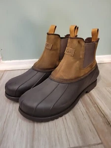 UGG Herren Gaston Mid Chestnut Stiefel Wasserdicht Größe 13 Duck Boot - Bild 1 von 8