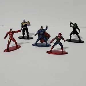 Marvel Avengers Infinity War Nano Metalfigs 5er Pack Iron Spider Ironman Thanos - Bild 1 von 6