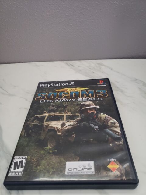 SOCOM 3: U.S. Navy SEALs PS2 - Fenix GZ - 16 anos no mercado!