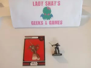 Star Wars Miniatures ALLIANCE AND EMPIRE Quinlan Vos, Infiltrator 1/60 - Bild 1 von 3