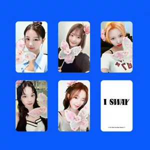 5pcs/set GIDLE I SWAY DDM KMS EVERLINE Self Made Special Cards HD Photocards - Picture 1 of 10